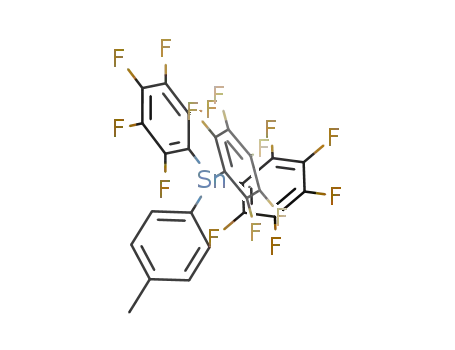 Stannane, (4-methylphenyl)tris(pentafluorophenyl)-