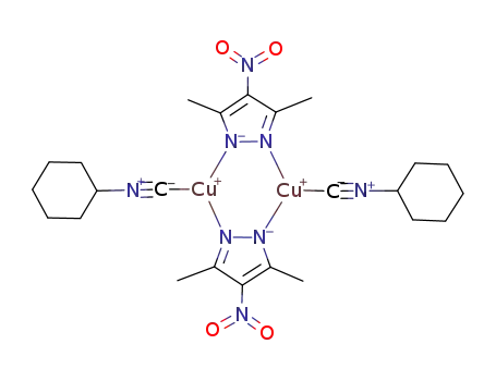 [Cu(3,5-dimethyl-4-nitropyrazolate)(cyclohexyl isocyanide)]2