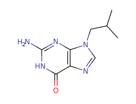 6H-Purin-6-one,2-amino-1,9-dihydro-9-(2-methylpropyl)- cas  93692-99-0