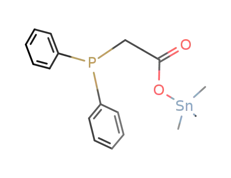 Phosphine, [2-oxo-2-[(trimethylstannyl)oxy]ethyl]diphenyl-