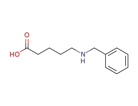 Molecular Structure of 137565-39-0 (N-benzyl-5-aminopentanoic acid)