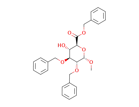 benzyl (methyl-2,3-di-O-benzyl-α-D-glucopyranosyl-uronate)