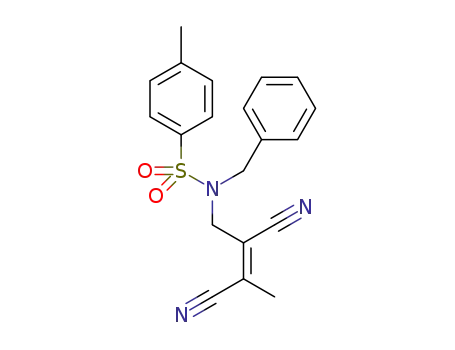 (E)-N-benzyl-N-(2,3-dicyanobut-2-enyl)-4-methylbenzenesulfonamide