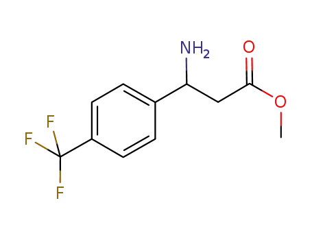 3-amino-3-(4-trifluoromethylphenyl)propionic acid methyl ester