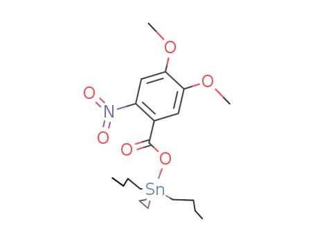 Molecular Structure of 1229818-10-3 (n-Bu<sub>3</sub>Sn(4,5-dimethoxy-2-nitrobenzoate))