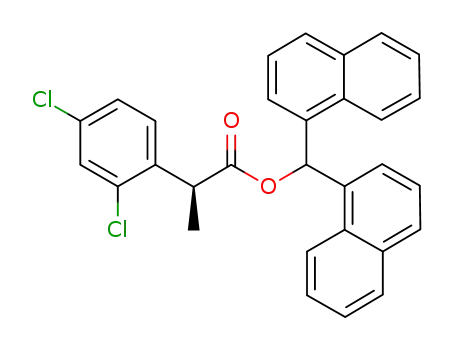 di(1-naphthyl)methyl (S)-2-(2,4-dichlorophenyl)propanoate