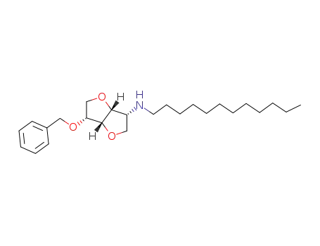 (3R,3aR,6R,6aS)-6-benzyloxy-3-(dodecylamino)hexahydrofuro[3,2-b]furan