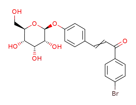 Molecular Structure of 1089663-31-9 (C<sub>21</sub>H<sub>21</sub>BrO<sub>7</sub>)