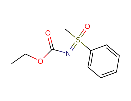 S-Methyl-S-phenyl-N-carboethoxysulfoximid