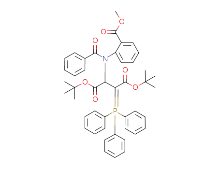 di-tert-butyl 2-[N-(2-methoxycarbonylphenyl)benzamido]-3-(triphenylphosphanylidene)butanedioate