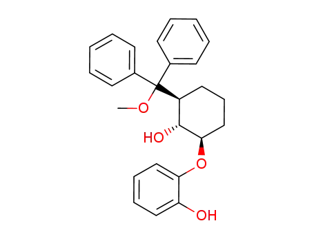 (1R,2R,6S)-6-diphenylmethoxymethyl-2-(2'-hydroxyphenoxy)cyclohexanol