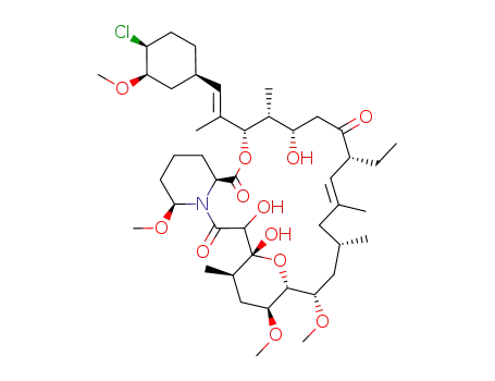 Molecular Structure of 686773-53-5 (C<sub>44</sub>H<sub>72</sub>ClNO<sub>12</sub>)