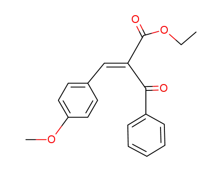 (E)-ethyl 2-benzoyl-3-(4'-methoxyphenyl)-2-propenoate