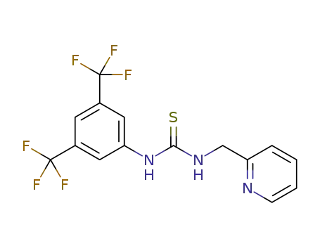 1-(3,5-BIS(TRIFLUOROMETHYL)PHENYL)-3-(2-PYRIDYLMETHYL)THIOUREA