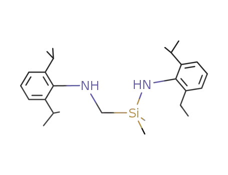 (2,6-(iPr)2C<sub>6</sub>H<sub>3</sub>)CH<sub>2</sub>SiMe<sub>2</sub>(2,6-(iPr)2C<sub>6</sub>H<sub>3</sub>)