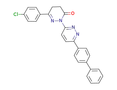 6-(4'''-chlorophenyl)-2-[3'-(4''-biphenyl)pyridazin-6'-yl]-2,3,4,5-tetrahydropyridazin-3-one