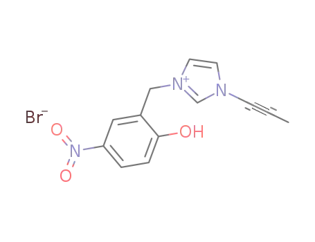 Molecular Structure of 950595-40-1 (3-(2-methylene-4-nitrophenol)-1-(2,4,6-trimethylphenyl)imidazolium bromide)