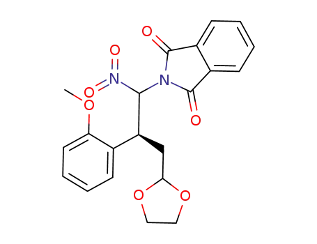 N-[(2S)-3-(1,3-dioxolan-2-yl)-1-nitro-2-(2-methoxyphenyl)propyl]phtalimide