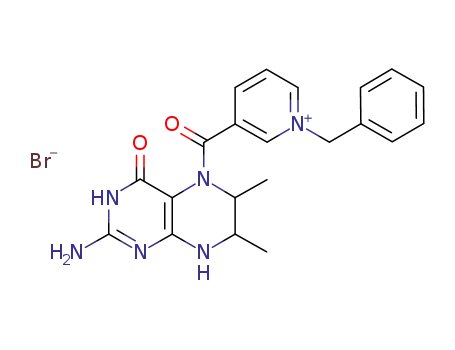 6,7-dimethyl-5-(1-benzylnicotinoylium)-5,6,7,8-tetrahydropterin bromide