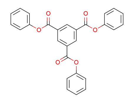 Molecular Structure of 7383-70-2 (1,3,5-Benzenetricarboxylic acid, triphenyl ester)