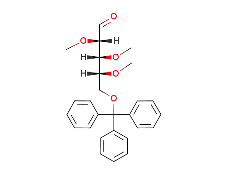 (2S,3R,4R)-2,3,4-Trimethoxy-5-trityloxy-pentanal