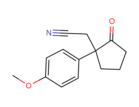 [1-(4-methoxyphenyl)-2-oxocyclopentyl]acetonitrile