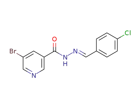 (E)-5-bromonicotinic acid [1-(4-chlorophenyl)methylidene]hydrazide