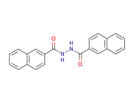 Molecular Structure of 56149-12-3 (N2-[(2-Naphthalenyl)carbonyl]-2-naphthalenecarbohydrazide)