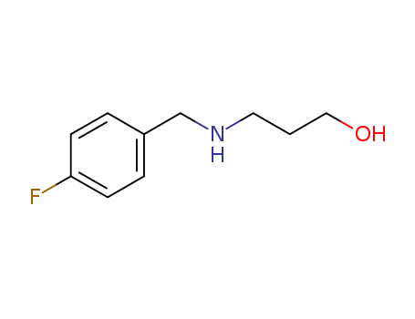 3-[(4-fluorobenzyl)amino]propan-1-ol