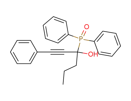 3-(diphenylphosphoryl)-1-phenylhex-1-yn-3-ol