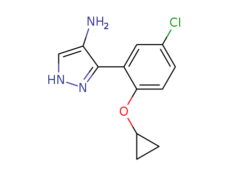 3-(5-Chloro-2-cyclopropoxyphenyl)-1H-pyrazol-4-aMine