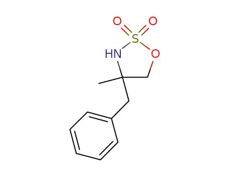 4-benzyl-4-methyl[1,2,3]oxathiazolidine 2,2-dioxide