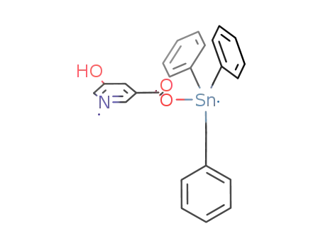 Molecular Structure of 1202633-59-7 (HOC<sub>5</sub>H<sub>3</sub>NCOOSn(C<sub>6</sub>H<sub>5</sub>CH<sub>2</sub>)3)