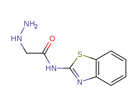 Acetamide, N-2-benzothiazolyl-2-hydrazino- (9CI)