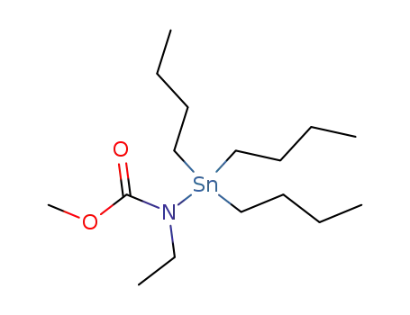 Molecular Structure of 3587-12-0 (METHYL ETHYL(TRIBUTYLSTANNYL)CARBAMATE)
