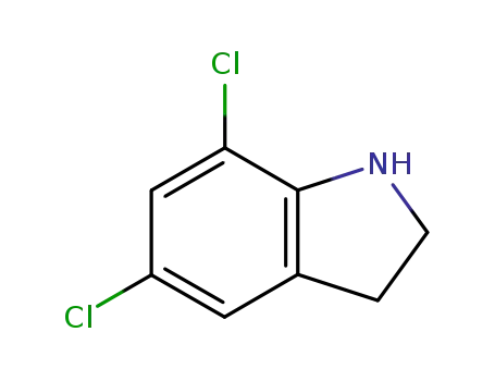 1H-Indole, 5,7-dichloro-2,3-dihydro-