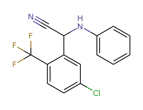 anilino[5-chloro-2-(trifluoromethyl)phenyl]acetonitrile