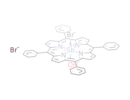 bromo(hydroxy)(5,10,15,20-tetraphenylporphyrinato)antimony(V) bromide