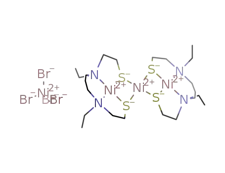 [(Ni(N,N'-diethyl-3,7-diazanonane-1,9-dithiolate))2Ni][NiBr<sub>4</sub>]