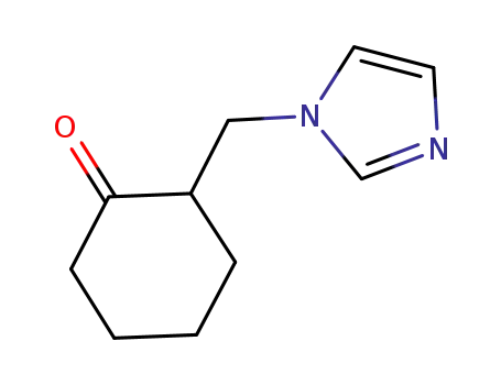 Molecular Structure of 1119458-63-7 (2-imidazol-1-ylmethyl-cyclohexanone)