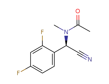 (R)-N-(cyano(2,4-difluorophenyl)methyl)-N-methylacetamide
