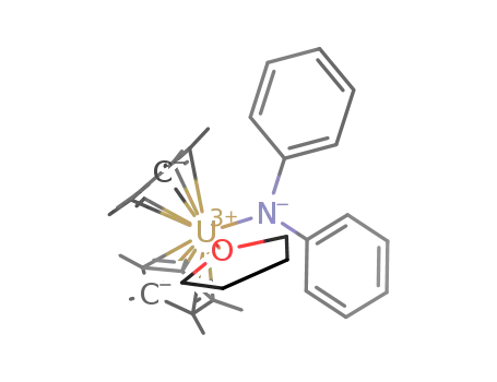 [(pentamethylcyclopentadienyl)2U(THF)(NPh<sub>2</sub>)]