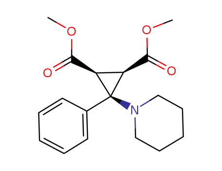 3-phenyl-3-piperidin-1-yl-cyclopropane-1,2-dicarboxylic acid dimethyl ester