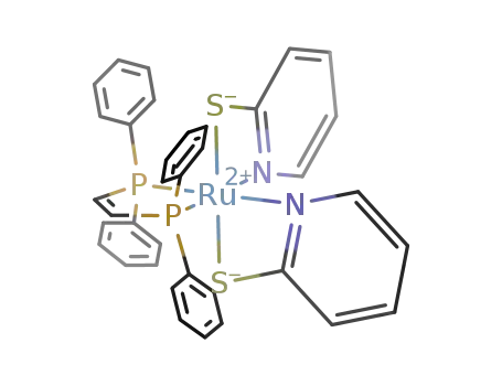 [Ru(2-mercaptopyridine<sup>(1-)</sup>)2(cis-1,2-bis(diphenylphosphino)ethylene]