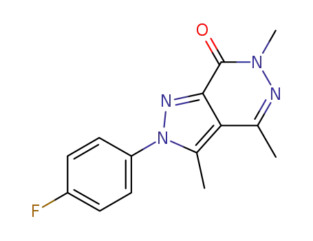 2-(4-fluorophenyl)-3,4,6-trimethyl-2,6-dihydro-7H-pyrazolo[3,4-d]pyridazin-7-one