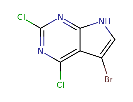 5-bromo-2,4-dichloro-7H-pyrrolo[2,3-d]pyrimidine