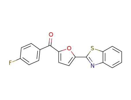 2-[5-(p-fluorobenzoyl)-2-furyl]benzothiazole