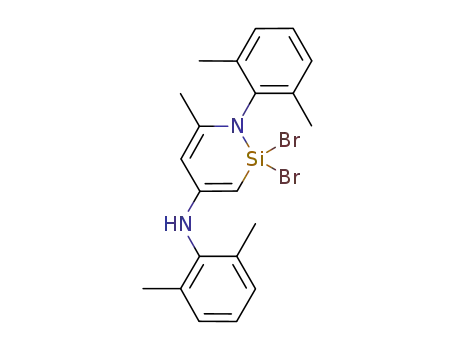 C<sub>21</sub>H<sub>24</sub>Br<sub>2</sub>N<sub>2</sub>Si