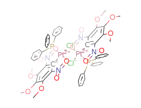 [Pt(κC-C6(NO2)2-2,6-(OMe)3)(μ-Cl)(PPh3)]2