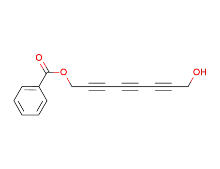 8-hydroxyocta-2,4,6-triynyl dibenzoate